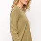 Cut-Out Long Sleeve Top