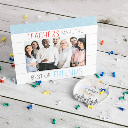 World's Best Teacher - 4" Keepsake Dish