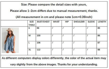 Sleeveless Top & Shorts Denim Romper - Southern Sassy Boutique