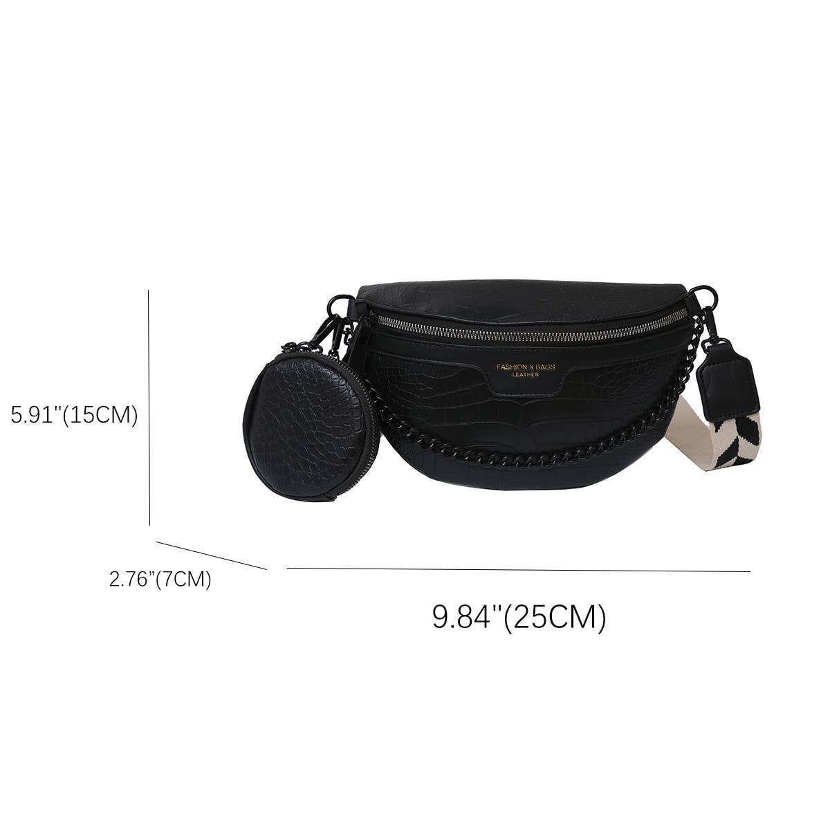FASHIONABLE CROSSBODY CHEST BAG