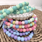 Beaded Data Cable 2 in 1 type-c to ip15