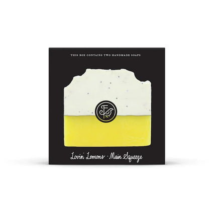 Lovin' Lemons + Main Squeeze 2-Bar Bath & Body Gift Set - Southern Sassy Boutique