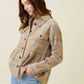 Peplum Plaid Shacket