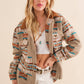 Jacquard Western Shirt Jacket