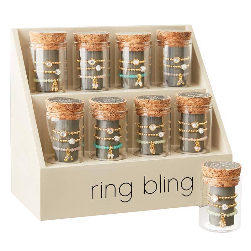 Ring Bling Stackable Stretchy Rings