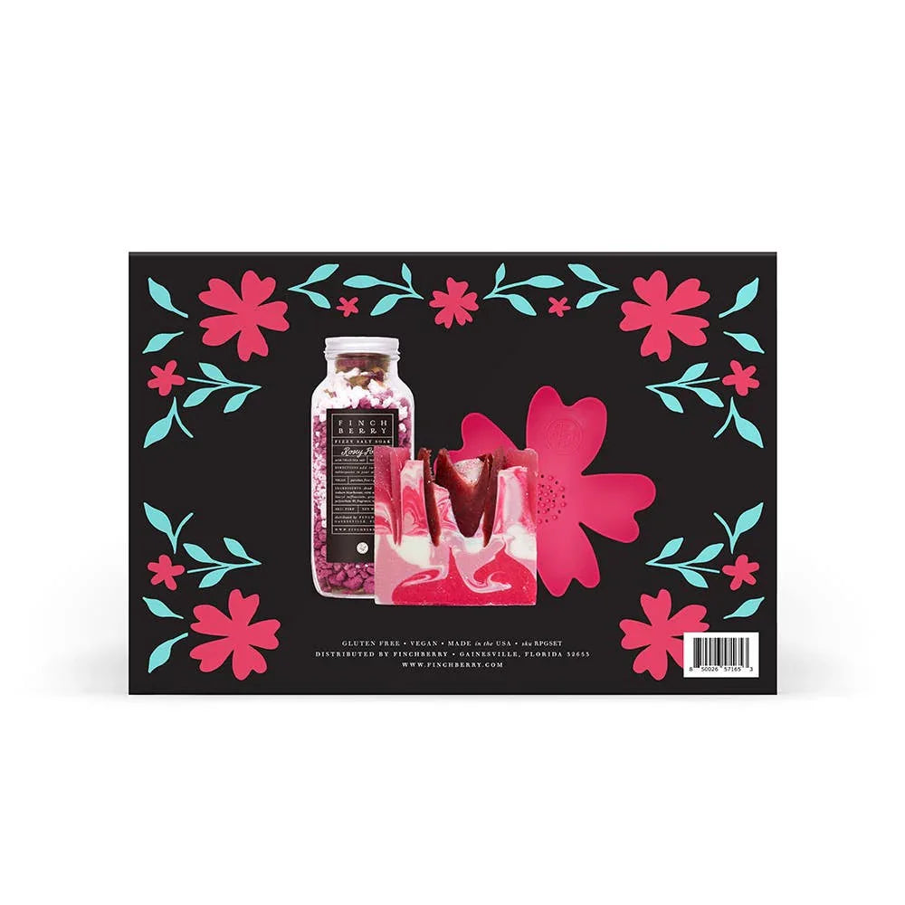 Rosey Posey 3 Pc Bath & Body Gift Set - Southern Sassy Boutique