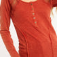 Lace Button Detail Top