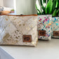 Western Cowhide Makeup Bag Travel