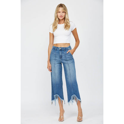 HIGH RISE CROPPED WIDE LEG