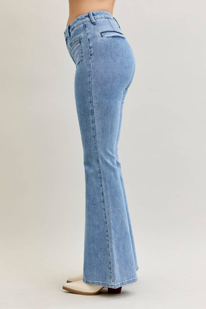 HW Flare Front Patch & Welt Pockets