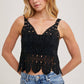 CROCHET LACE TANK