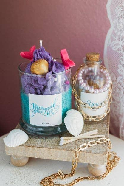 Mermaid Vibes Dessert Candle - Southern Sassy Boutique