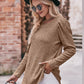Soft Ribbed Knit Puff Sleeve Top