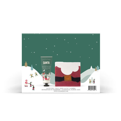 Santa 2 Pc Bath & Body Holiday Gift Set