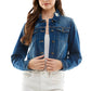 Ladies Distressed Denim Jacket