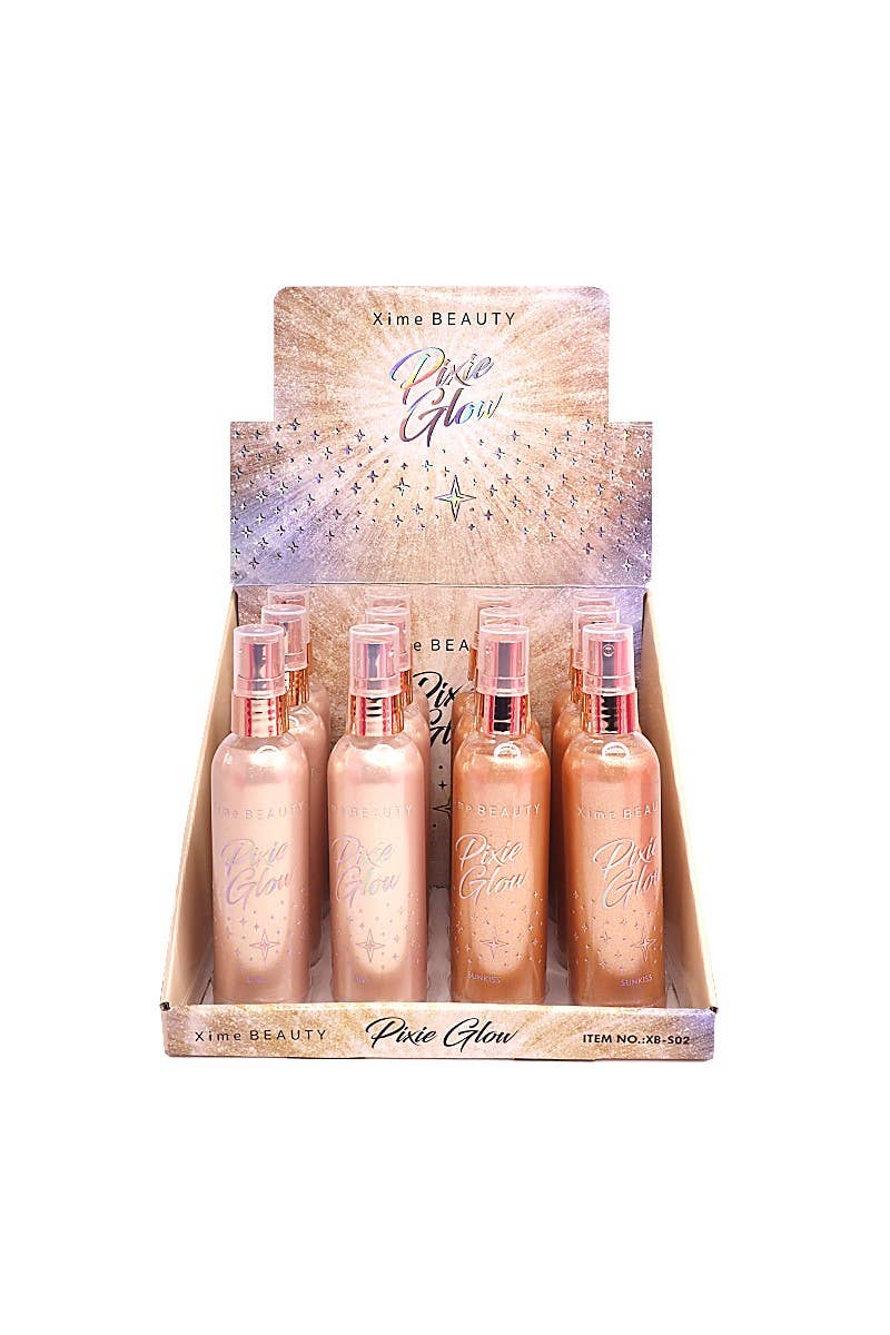 Gold Body Simmer Spray Pixie Glow - 12pc