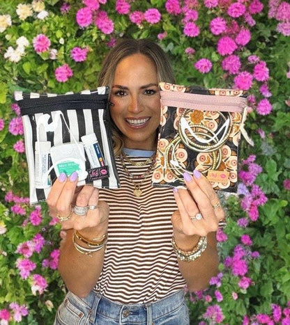 Multi-Use Clear Front Pouch - Southern Sassy Boutique