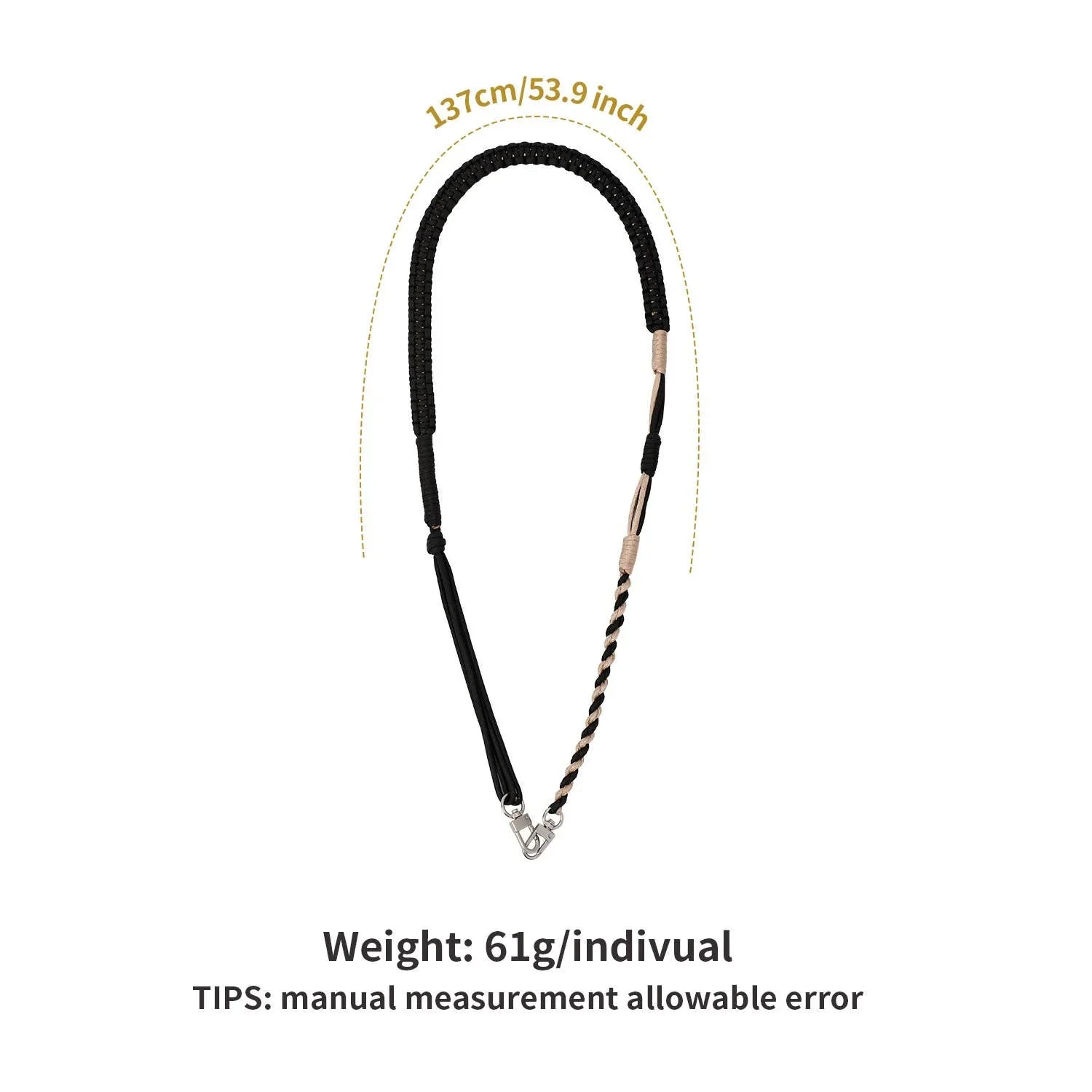 Handmade Adjustable Rope Lanyard Phone or Bag Strap - Southern Sassy Boutique