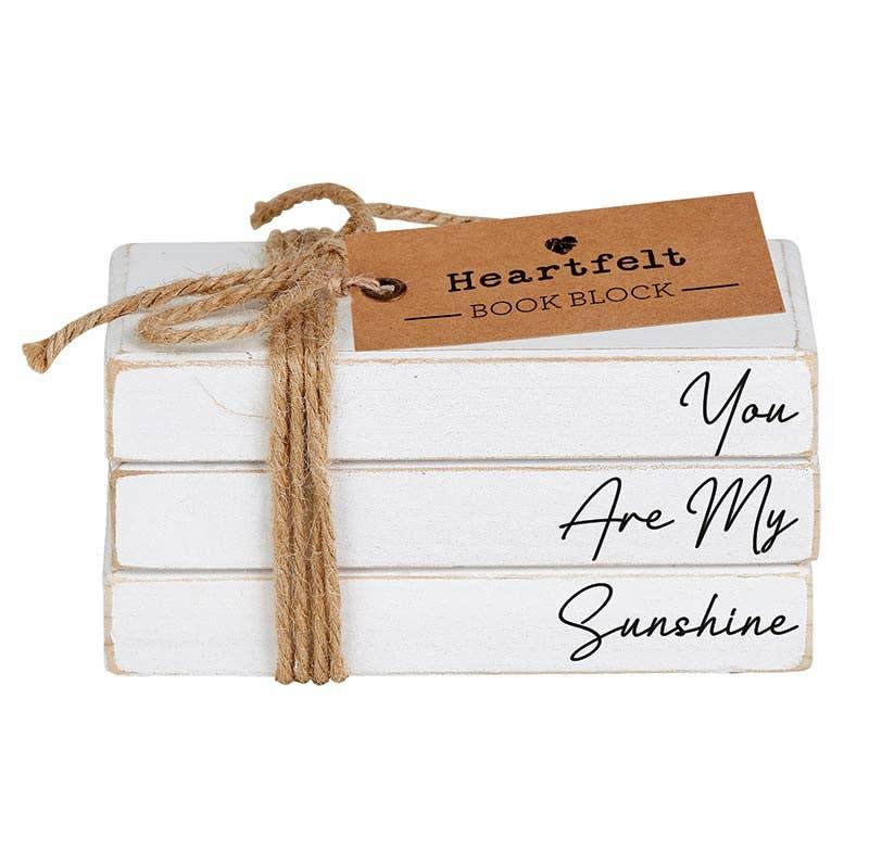 Book Block - My Sunshine - Southern Sassy Boutique