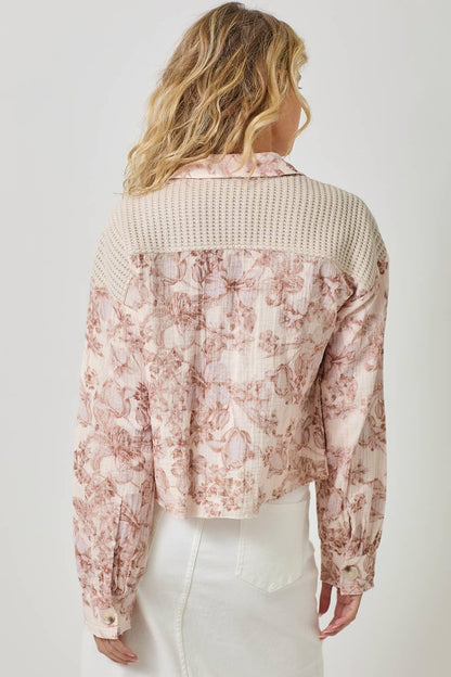 Mixed Media Jacket - Southern Sassy Boutique