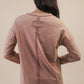 Mineral Washed Casual Knit Top