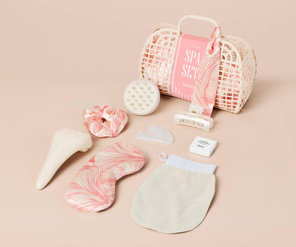 Super Spa Set | Coral, Self-Care, Wellness, Holiday Gifts - Southern Sassy Boutique