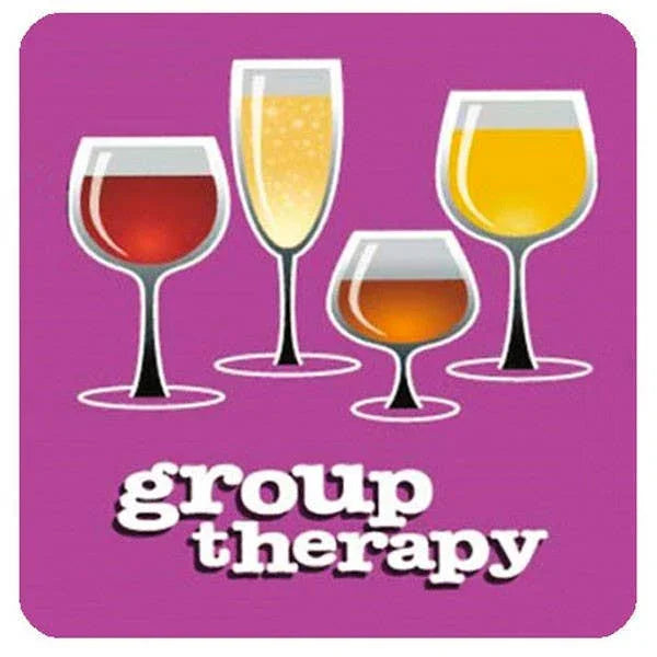 Group Therapy Coaster - Southern Sassy Boutique