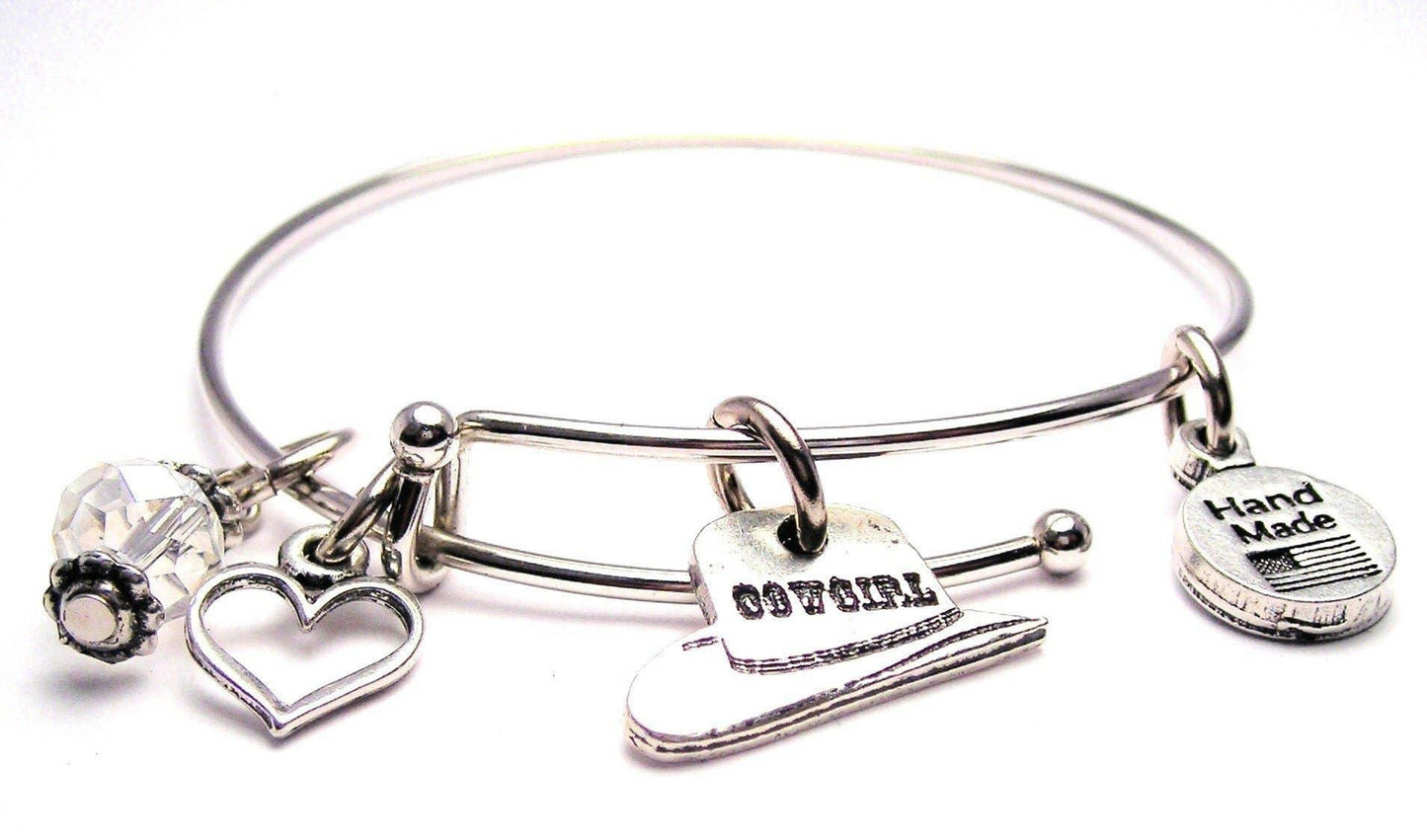 Cowgirl Expandable Bangle Bracelet Western Rodeo Country - Southern Sassy Boutique