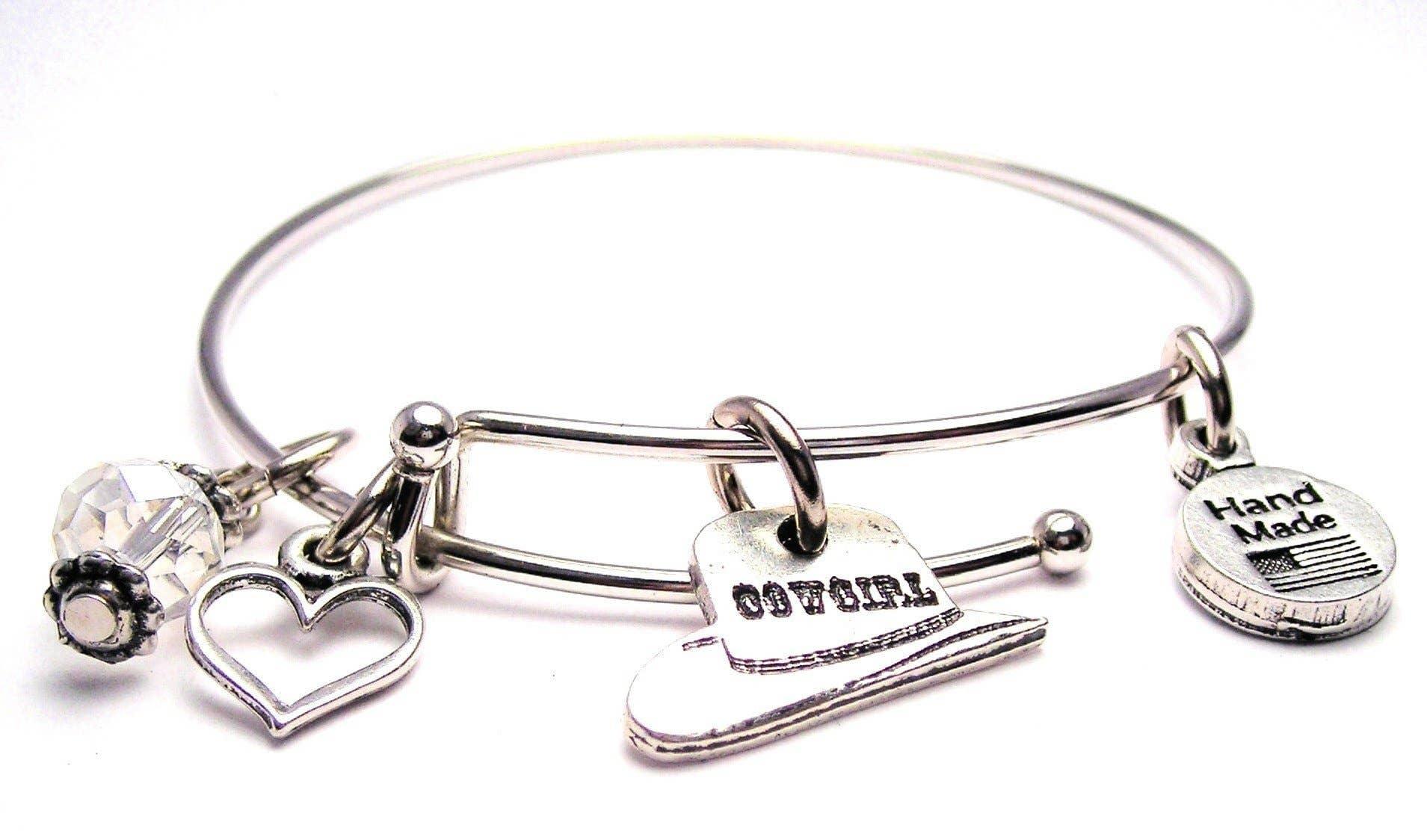 Cowgirl Expandable Bangle Bracelet Western Rodeo Country - Southern Sassy Boutique