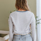 Long Sleeve Henley Top