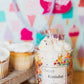Happy Birthday Dessert Candle