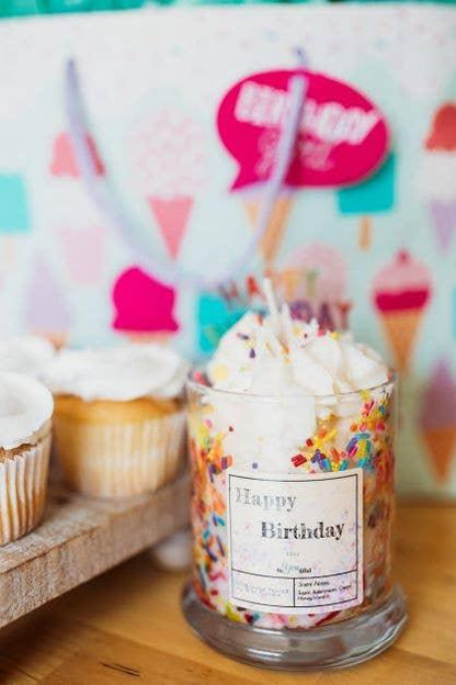 Happy Birthday Dessert Candle - Southern Sassy Boutique