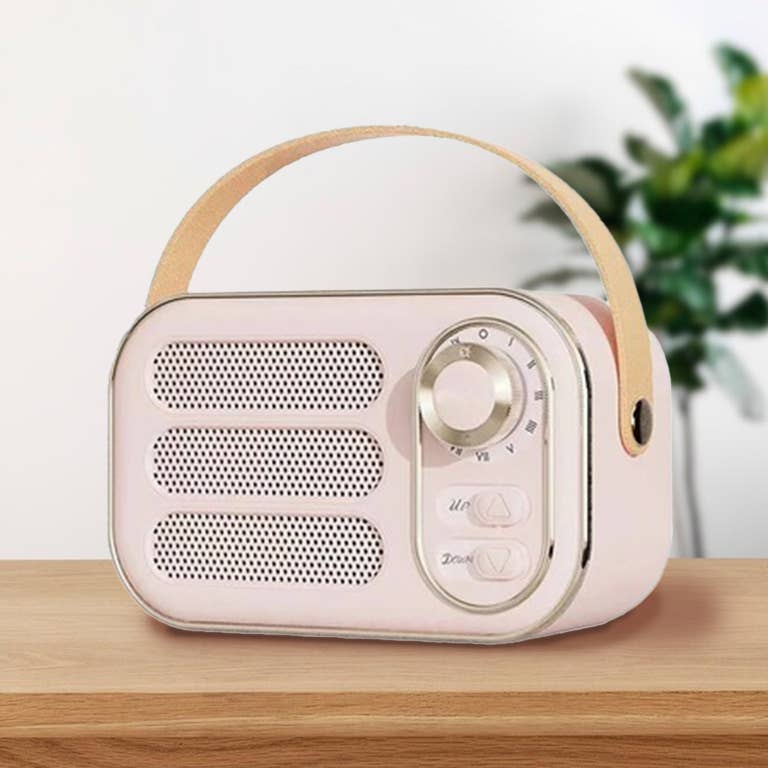 Rechargeable Retro Bluetooth Speaker