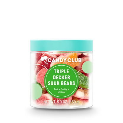 Triple-Decker Sour Bears - Southern Sassy Boutique