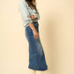 CROSSOVER MIDI SKIRT