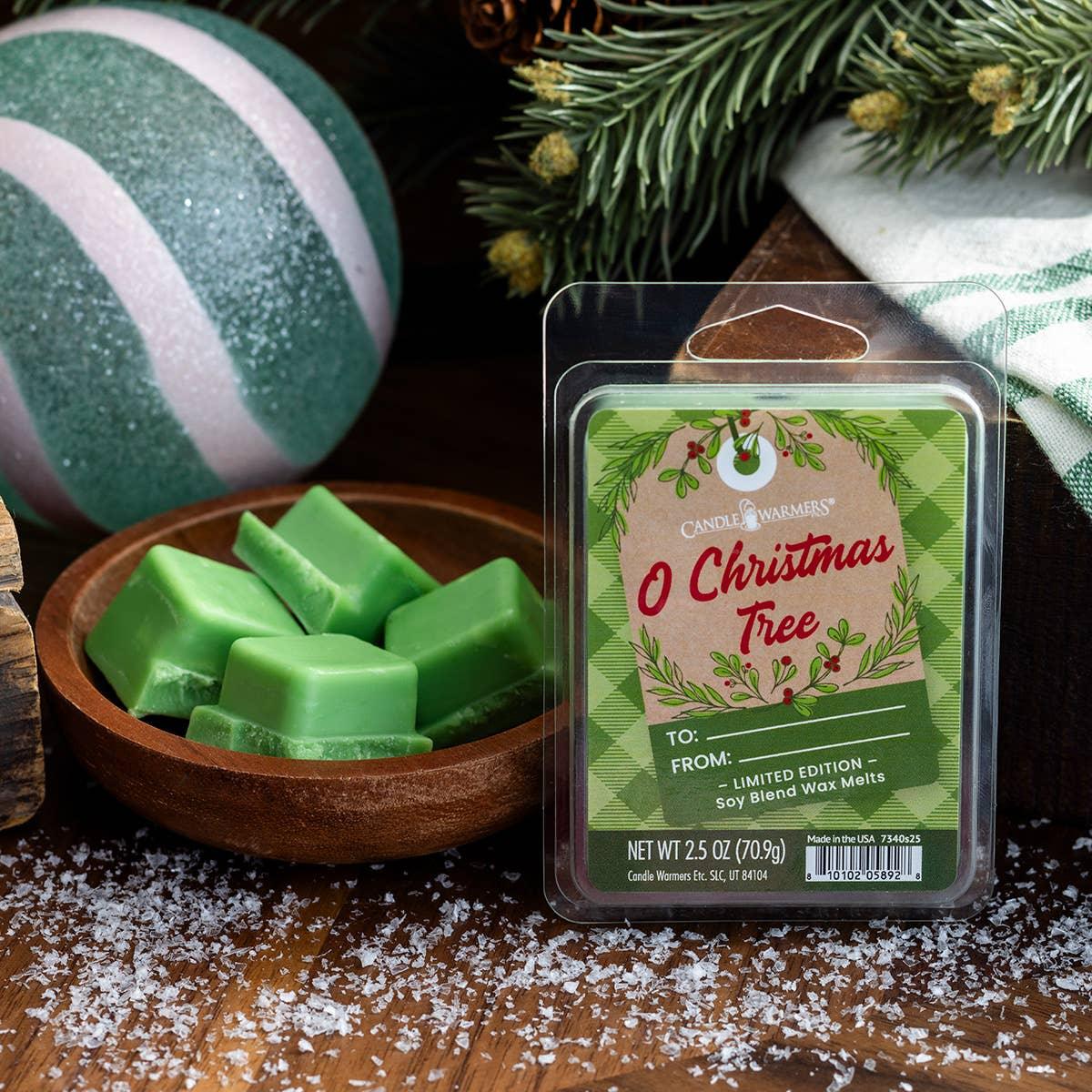 2.5 oz Wax Melt O Christmas Tree Limited Edition Christmas - Southern Sassy Boutique