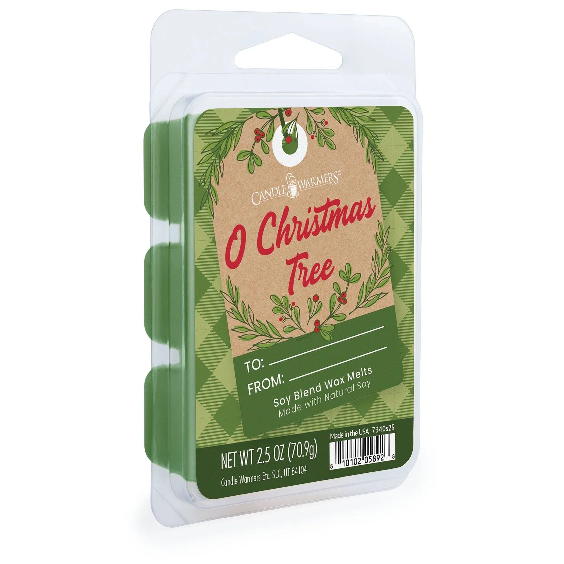 2.5 oz Wax Melt O Christmas Tree Limited Edition Christmas - Southern Sassy Boutique