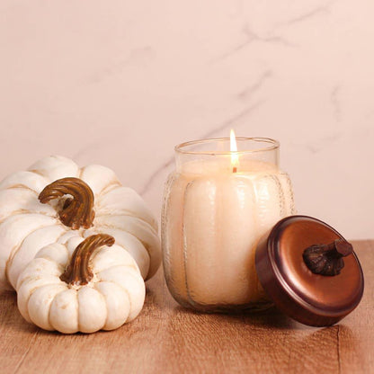 Pumpkin Baby Candle (15oz.) – Honey Pear Cider - Southern Sassy Boutique
