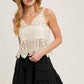 CROCHET LACE TANK