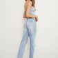 High Waist Ripped Baggy Jeans