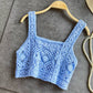 Crochet Knit Tank Top