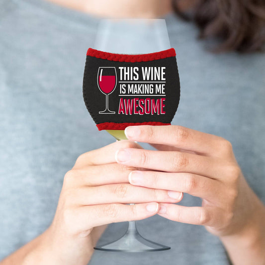 Awesome Wine Glass Sleeve