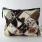 Western Cowhide Makeup Bag Travel
