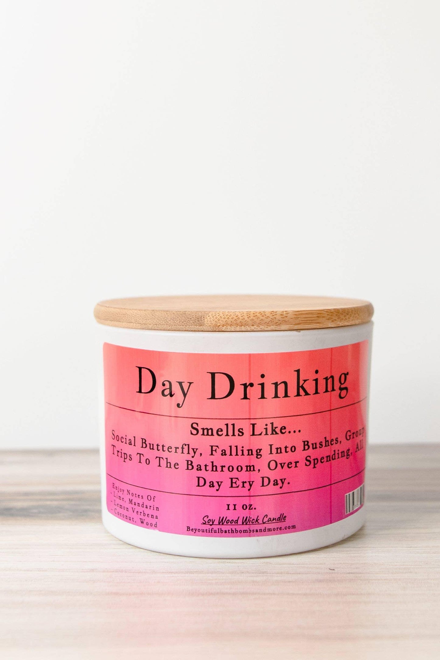 Day Drinking Conversation Wood Wick Candle - Southern Sassy Boutique