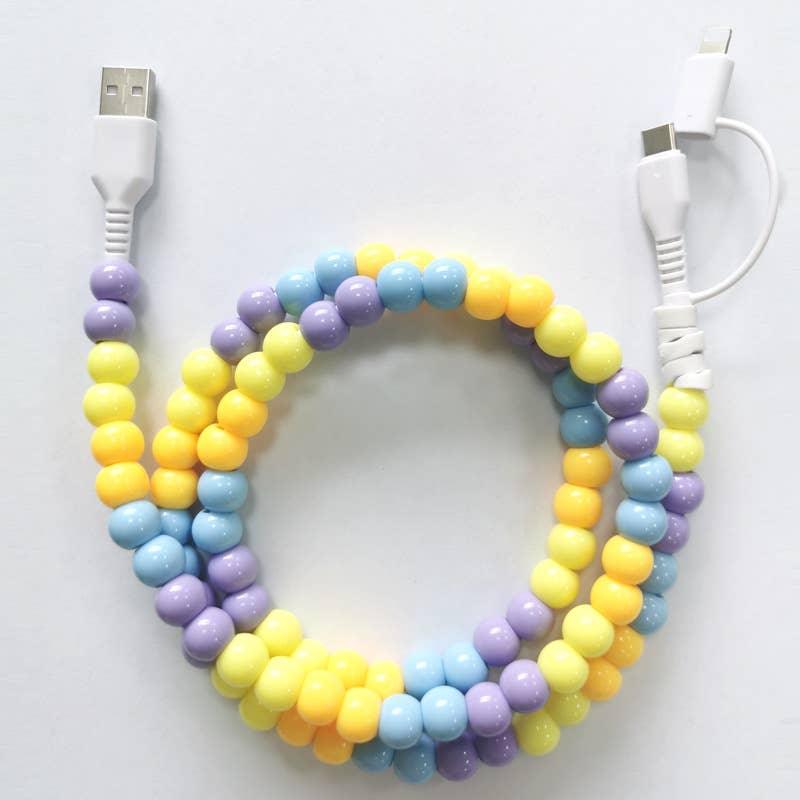2-in-1 Type-c Cell Phone Charging Cable-Length39.37in - Southern Sassy Boutique