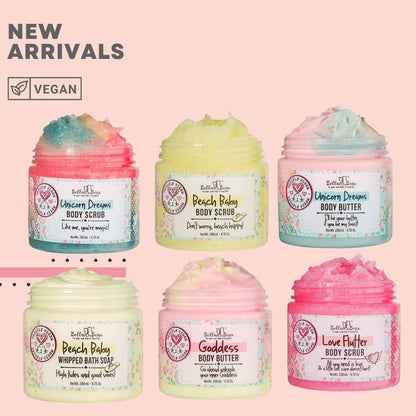 6.7oz Unicorn Dreams 3 in-1 Body Scrub | Wash & Moisturizer