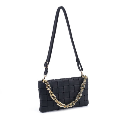 Kylie Chic Weave Crossbody Bag