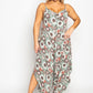 Floral Print Jumpsuit