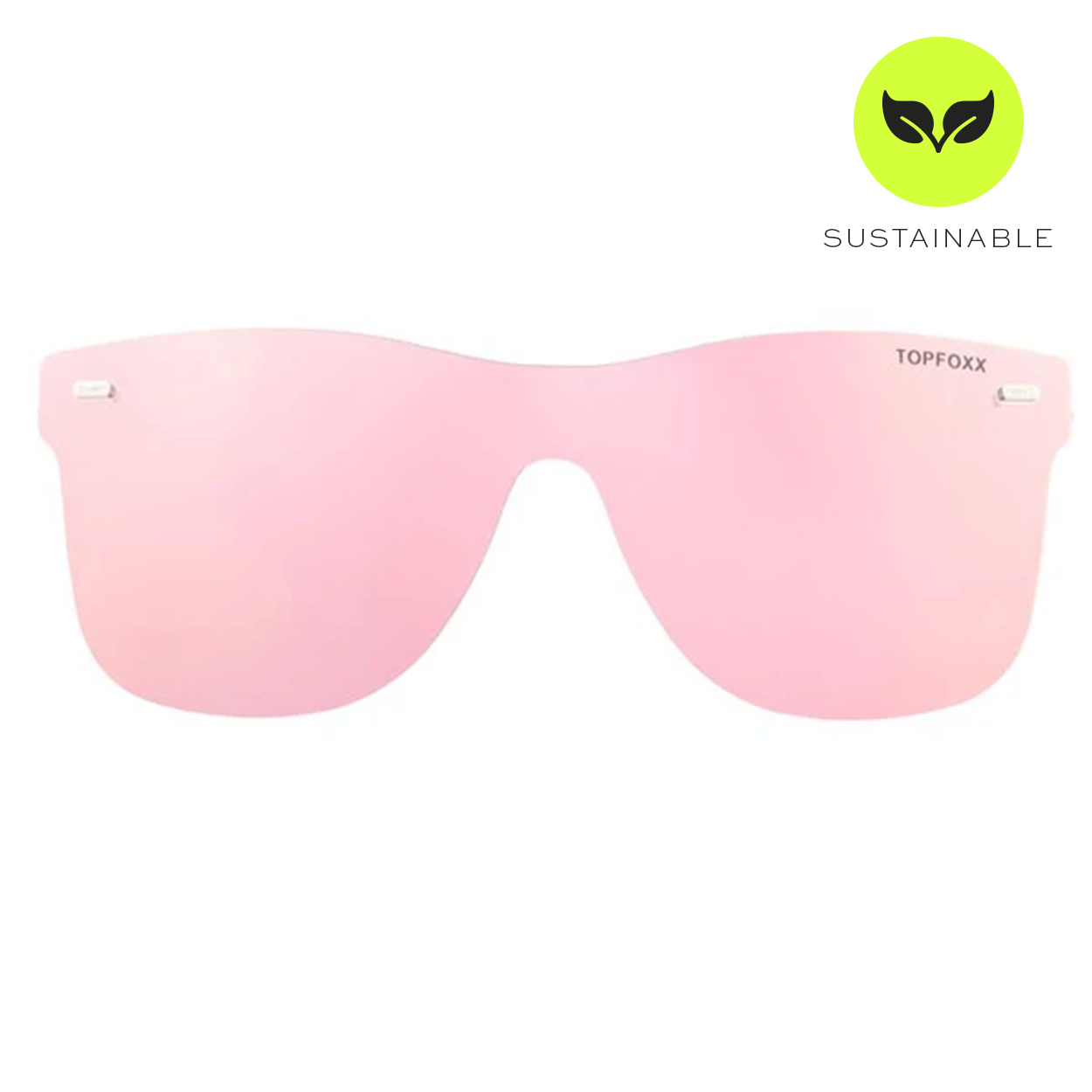 Sustainable Future Wife - Rosegold Square Wayfarer Sunglasses