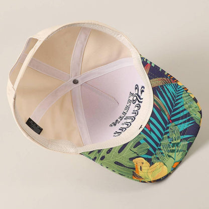 Feelin' Salty Letter Embroidery Floral Trucker Hat - Southern Sassy Boutique